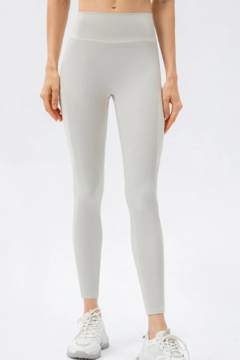 'Blythe' High Waist Slim Fit Leggings - Celes Fashion